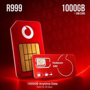 VODACOM SIM 1000GB (1TB)