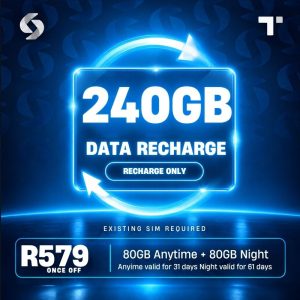 Telkom Recharge 240GB (120GB + 120GB)