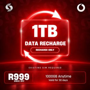 Vodacom Recharge 1TB (1000GB)